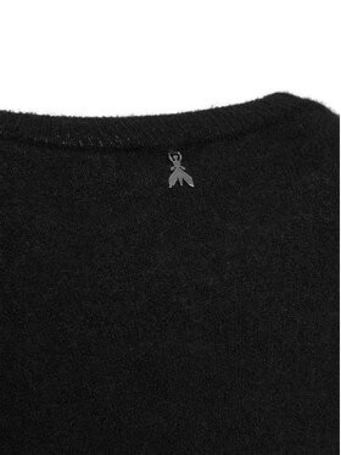 Patrizia Pepe Sweter 2K0326 K293 Czarny Regular Fit