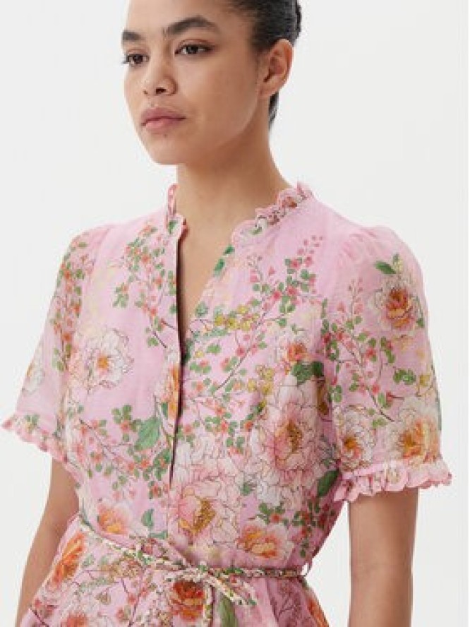 Hale Bob Sukienka letnia 4YPR654A Różowy Regular Fit