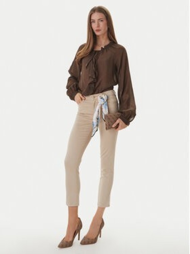 Guess Bluzka W6GH28 W1844 Brązowy Regular Fit