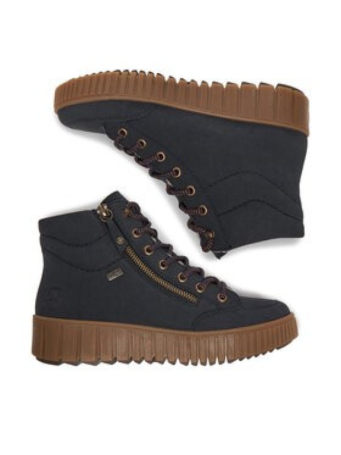 Rieker Trzewiki CEO-Y6104-14 Niebieski