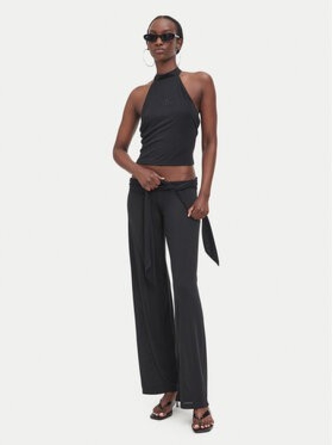 Juicy Couture Top JCWCT226331 Czarny Slim Fit