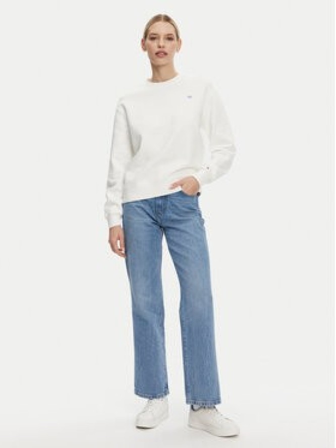 Tommy Hilfiger Bluza WW0WW45980 Écru Regular Fit