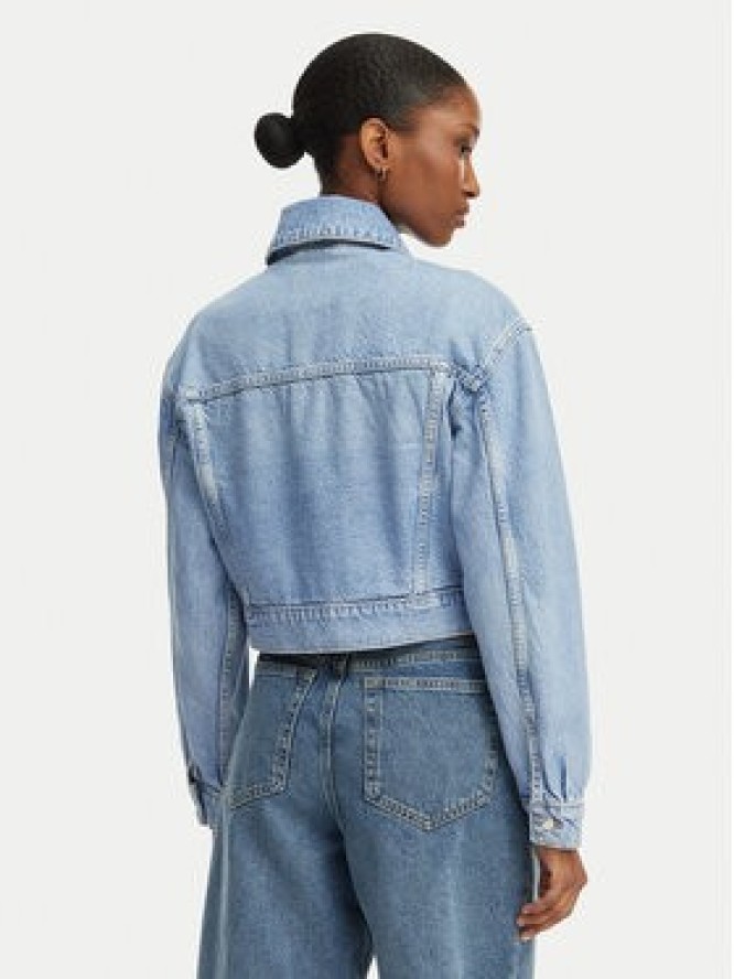 HUGO Kurtka jeansowa Galatea 50557043 Niebieski jasny Regular Fit