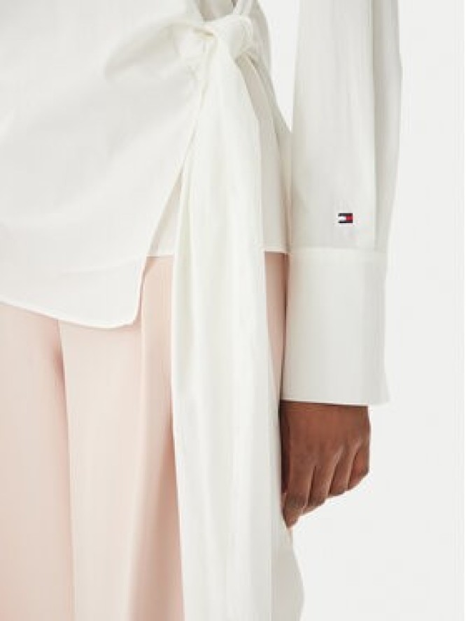 Tommy Hilfiger Koszula WW0WW49650 Biały Slim Fit