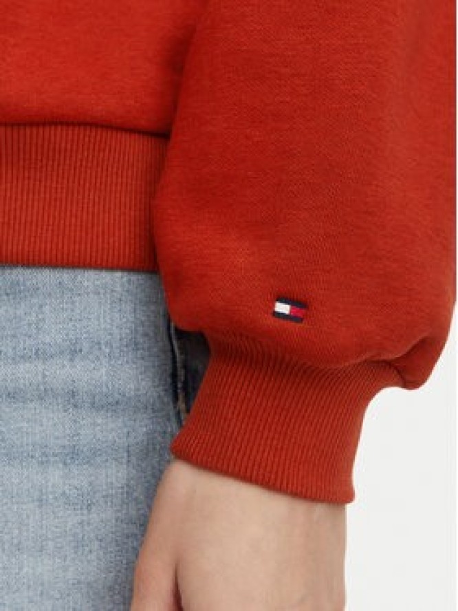 Tommy Hilfiger Bluza WW0WW47831 Czerwony ciemny Regular Fit