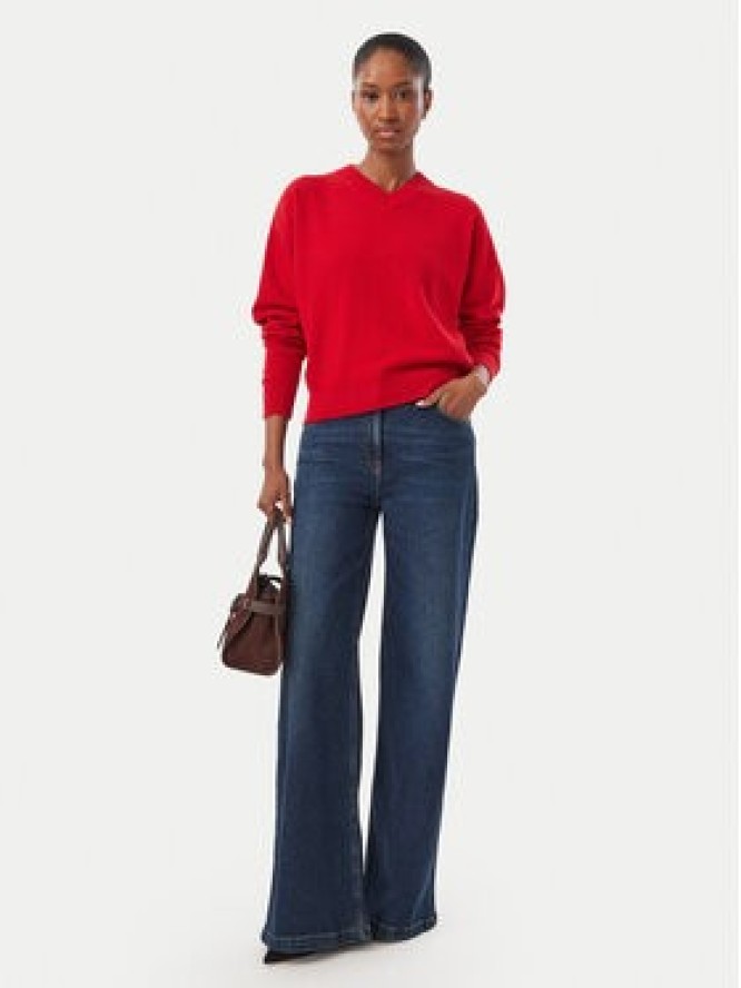 Marella Sweter Buono 2623366222 Czerwony Regular Fit