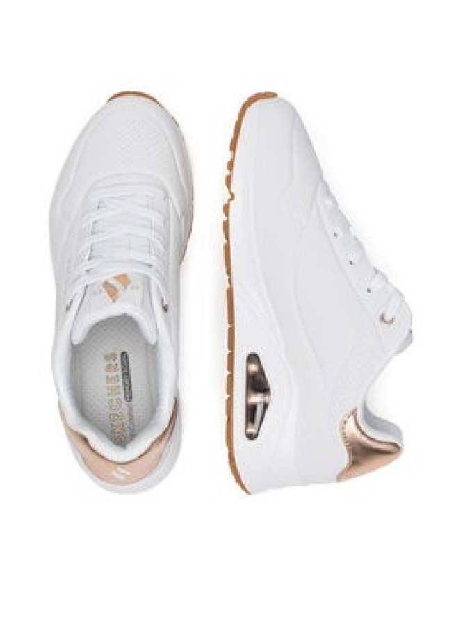 Skechers Sneakersy UNO 177094 WHT Biały
