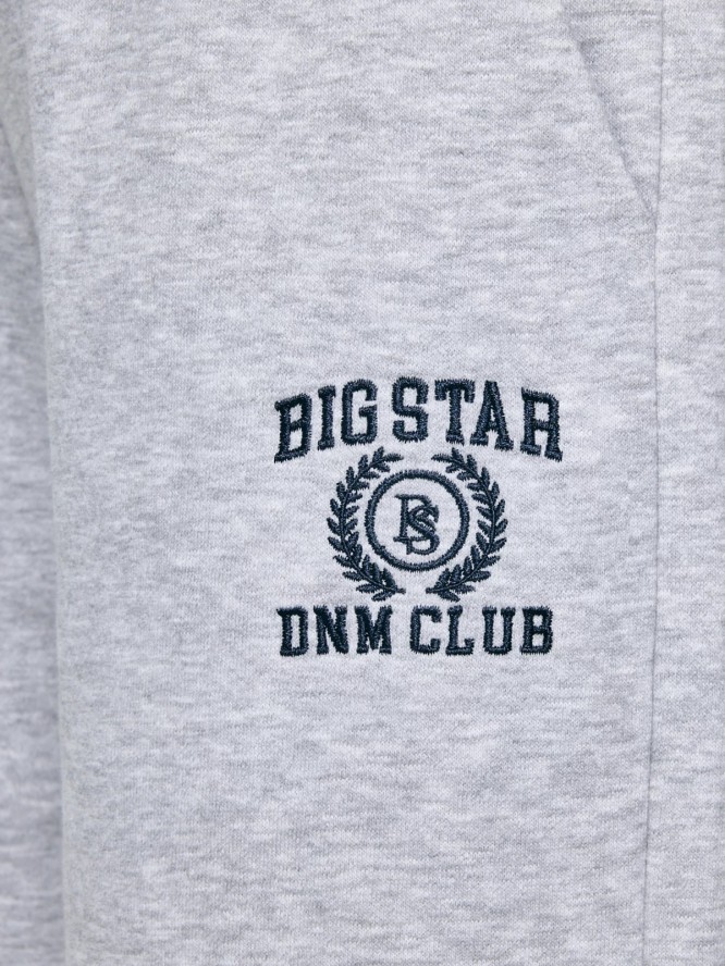 Spodnie damskie dresowe wide szare Madelinap 901