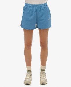 superdry Szorty Essential Logo Garment Dye – 100% bawełna organiczna, luźny