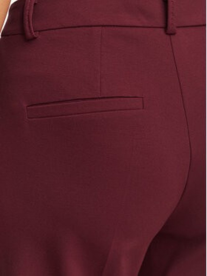 Marella Spodnie materiałowe Paese 2623786034 Bordowy Regular Fit