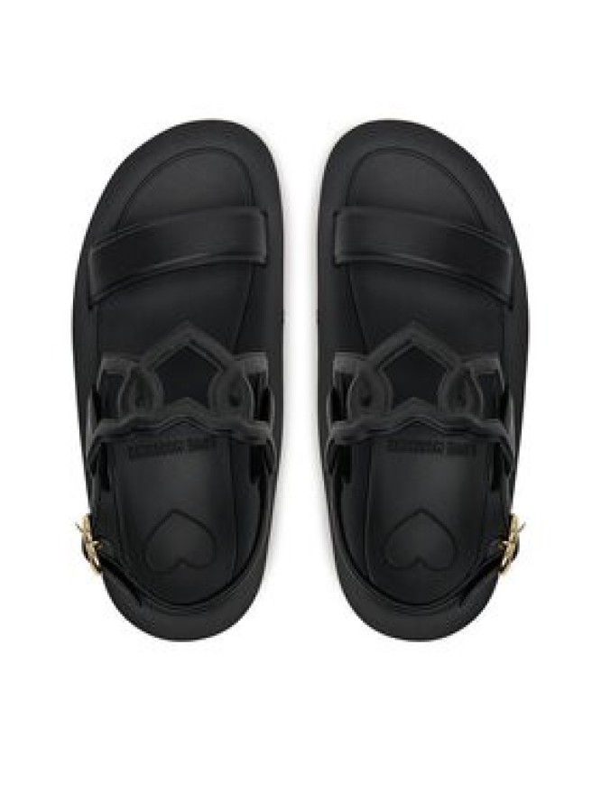 LOVE MOSCHINO Sandały JA16054I1MIA0000 Czarny