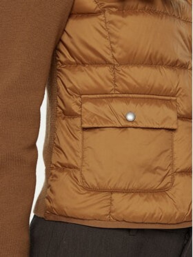 Tommy Hilfiger Kurtka puchowa WW0WW44343 Brązowy Slim Fit