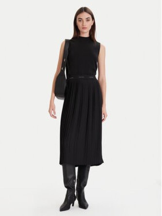 Calvin Klein Top LV044D316G Czarny Slim Fit