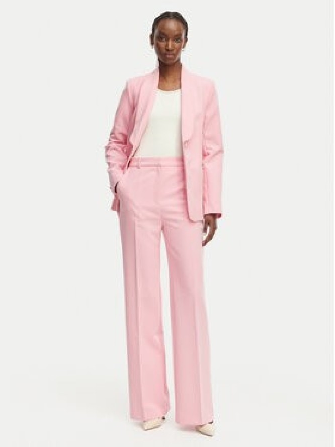 Morgan Spodnie materiałowe 261-PMAKI.F Różowy Regular Fit