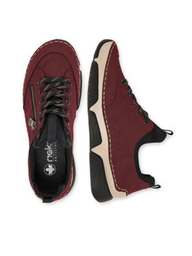 Rieker Sneakersy 45973-36 Bordowy