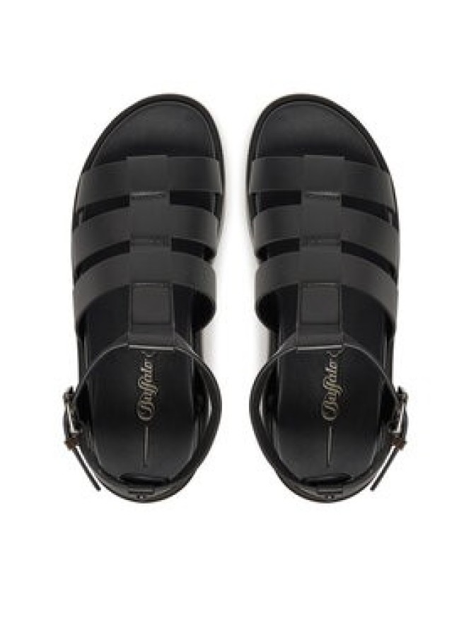 Buffalo Sandały Noa Greek 1602209 Czarny