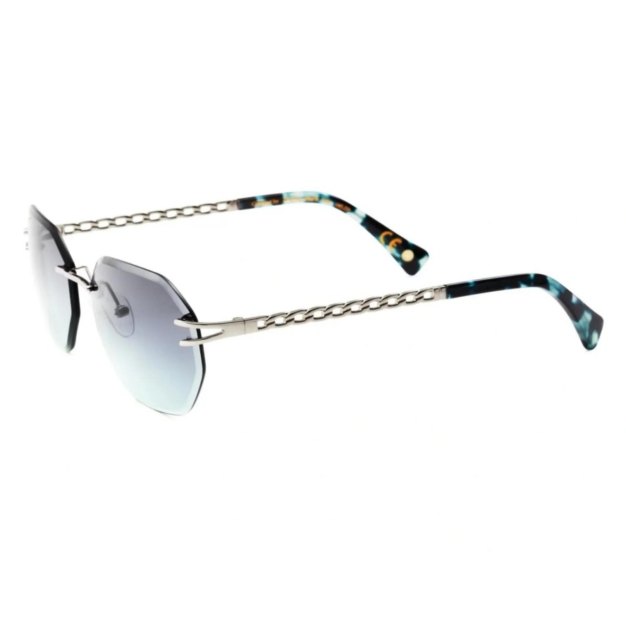 Okulary przeciwsłoneczne damskie Polar PGOLD600248/G srebrne filtr cat. 2