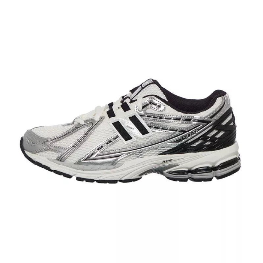 Buty - Lifestyle - Unisex - 1906r - Siatka i zamsz - Srebrny.