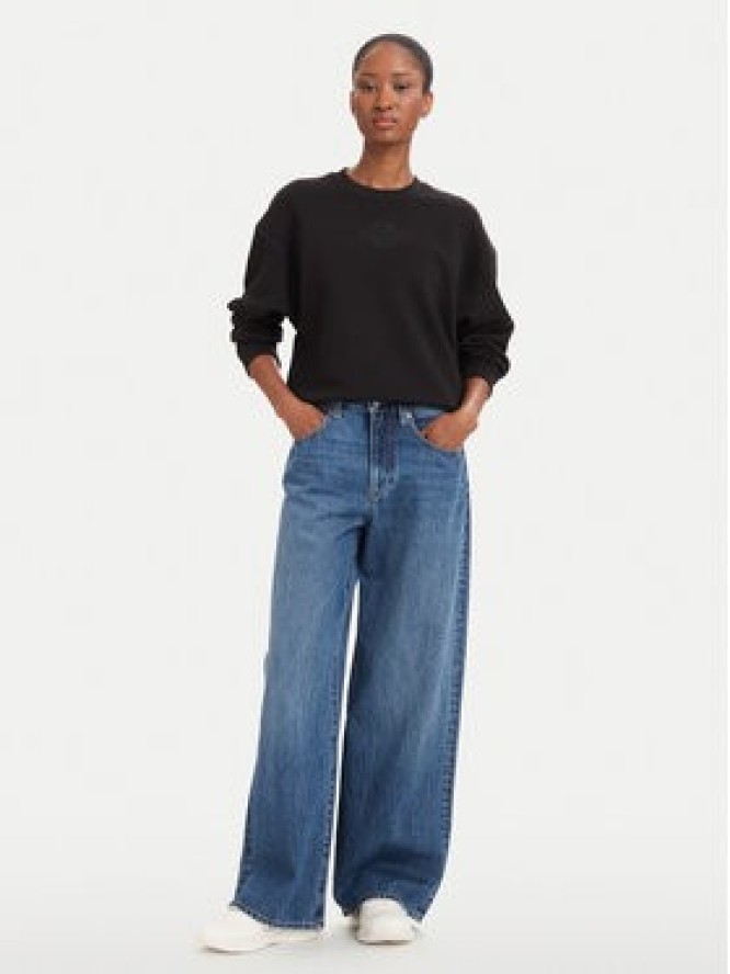HUGO Bluza Daxandria_1 50566693 Czarny Relaxed Fit