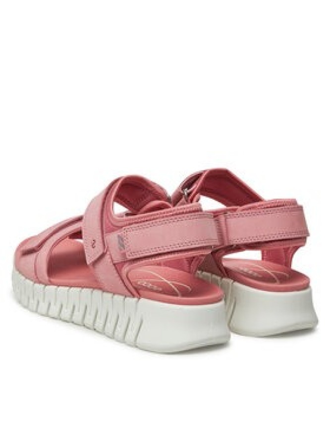 ECCO Sandały Gruuv Sol W 21310302363 Różowy