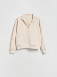 Bluza z modalem - beżowy