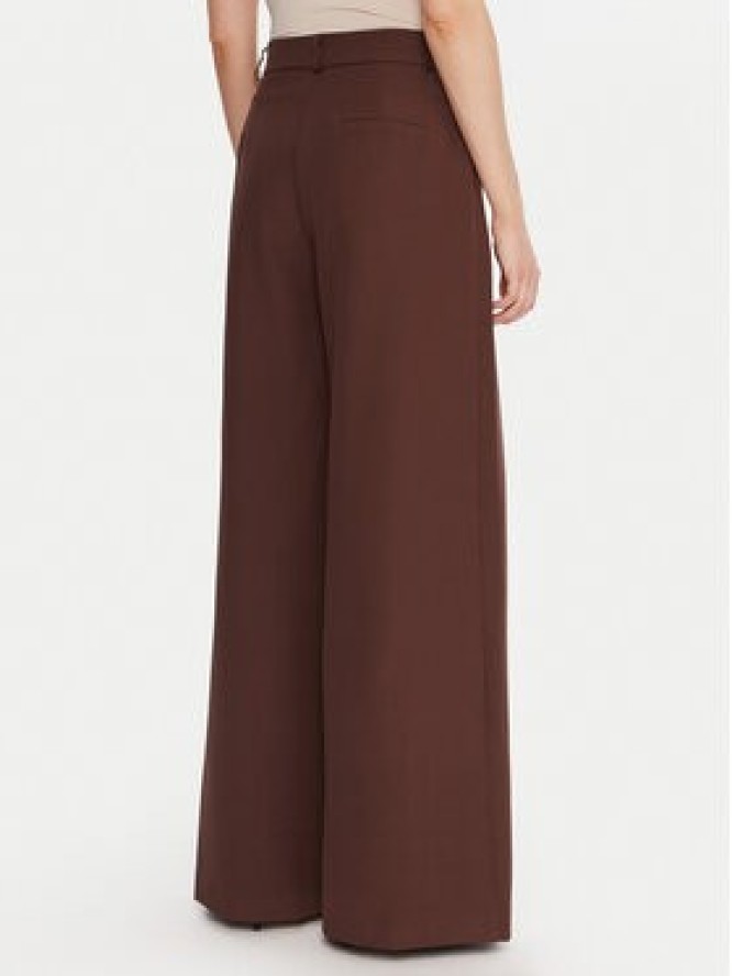 Maryley Spodnie materiałowe 25IB579/43CO Brązowy Regular Fit