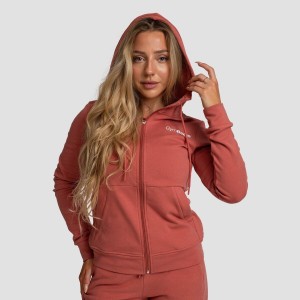 Bluza damska fitness z kapturem Limitless Zip Up