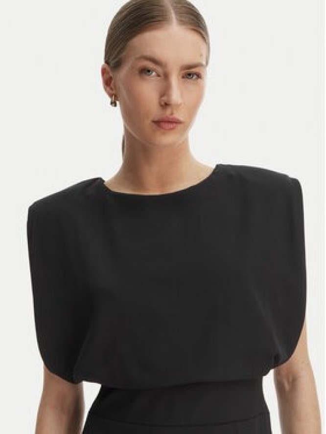 Rinascimento Sukienka koktajlowa CFC0127570003 Czarny Slim Fit