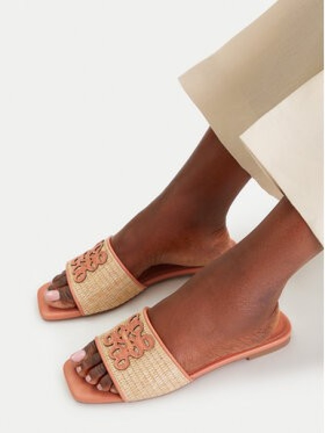 Nine West Klapki CEO-SMRL393661 Beżowy