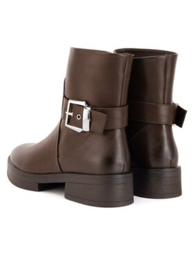 Jenny Fairy Botki HY6137-1 Brązowy