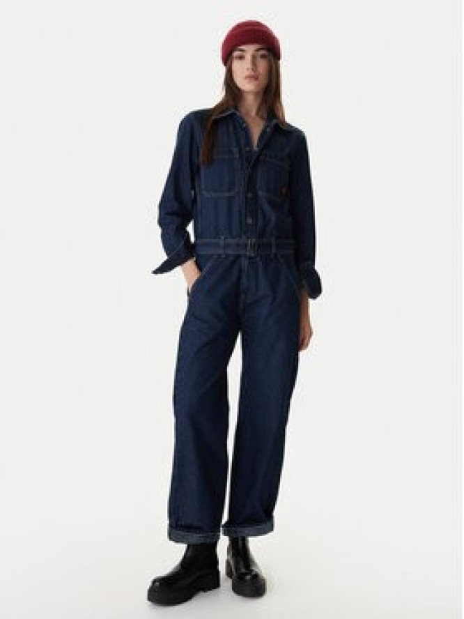 G-Star Raw Kombinezon D26877-E090 Granatowy Relaxed Fit