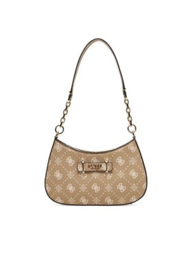 Guess Torebka Carrie Logo HWGP98 98180 Beżowy