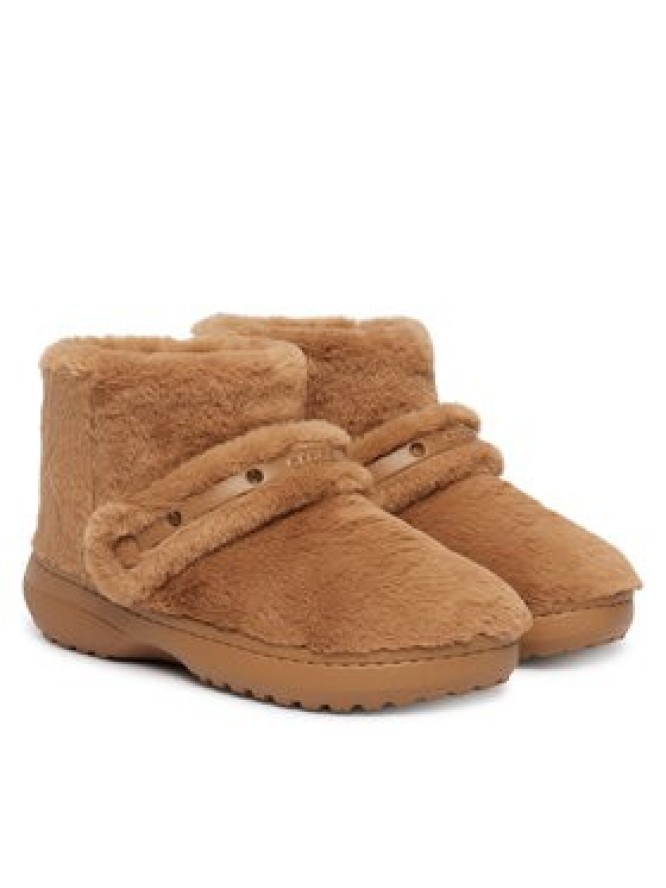 Crocs Kapcie Classic Unfurgettable Boot 211743 Beżowy