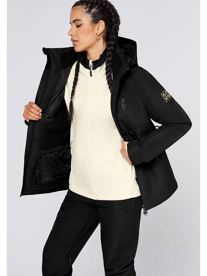 Chiemsee Kurtka narciarska w kolorze czarnym rozmiar: L