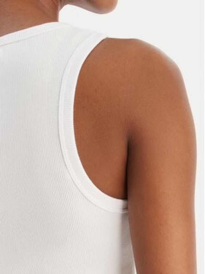 Juicy Couture Top Gothic Crown JCBLV126807 Biały Slim Fit