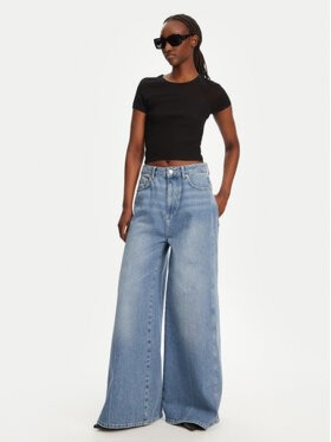 HUGO Bluzka Slevetta 50538232 Czarny Slim Fit