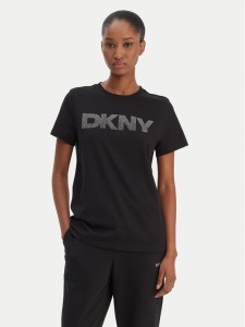 DKNY Sport T-Shirt DP6T1557 Czarny Relaxed Fit