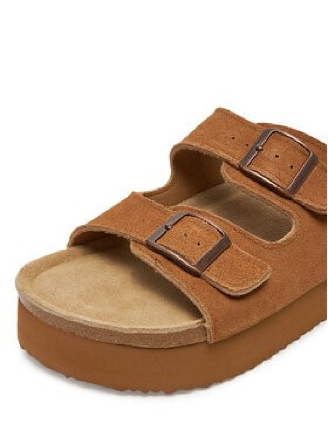 DeeZee Klapki DZ-C1 Brązowy