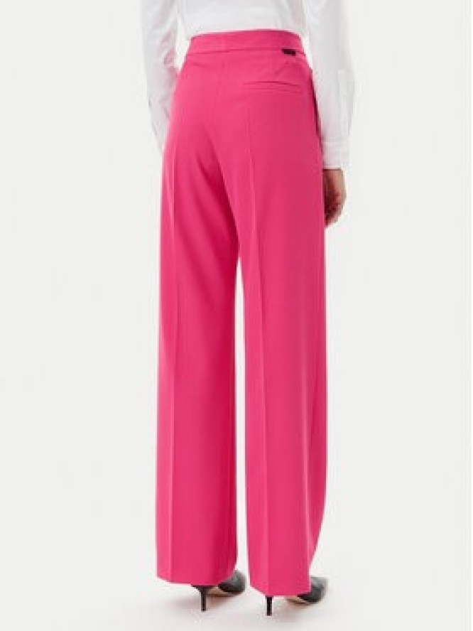 HUGO Spodnie materiałowe Hambali 50537611 Różowy Relaxed Fit