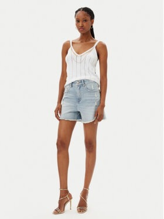 MET Szorty jeansowe M10 133SH Niebieski Regular Fit