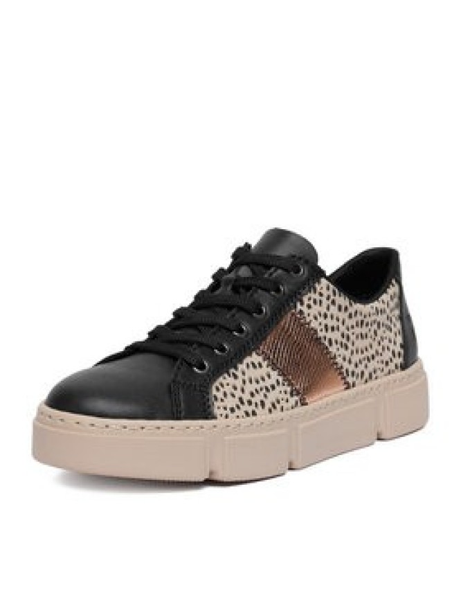 Rieker Sneakersy CEO-N5910-62 Czarny
