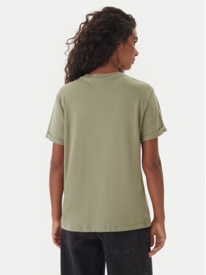 Roxy T-Shirt Oceanregular ERJZT06078 Zielony Regular Fit