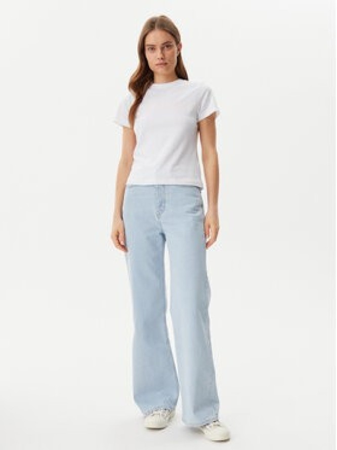 Guess T-Shirt V5GI15 J1314 Biały Slim Fit