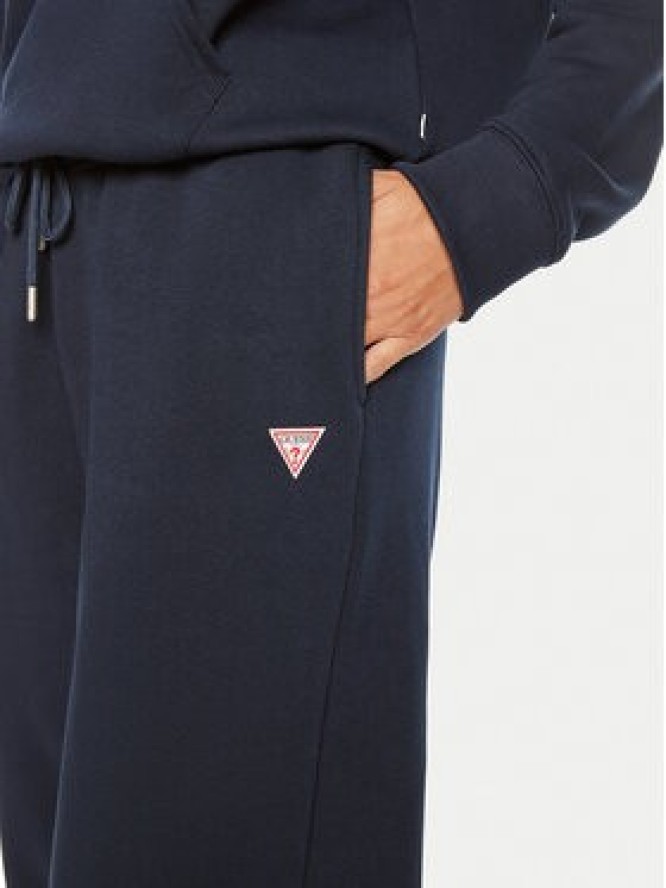 Guess Jeans Spodnie dresowe W4YB33 KC811 Granatowy Regular Fit