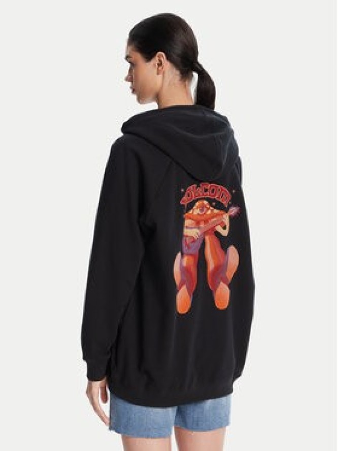 Volcom Bluza Truly Stoked B4112501 Czarny Oversize