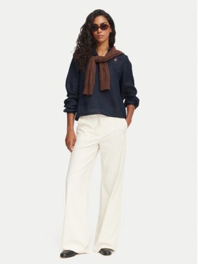 Beverly Hills Polo Club Bluzka P-SS26W-OLYMPIA Granatowy Regular Fit