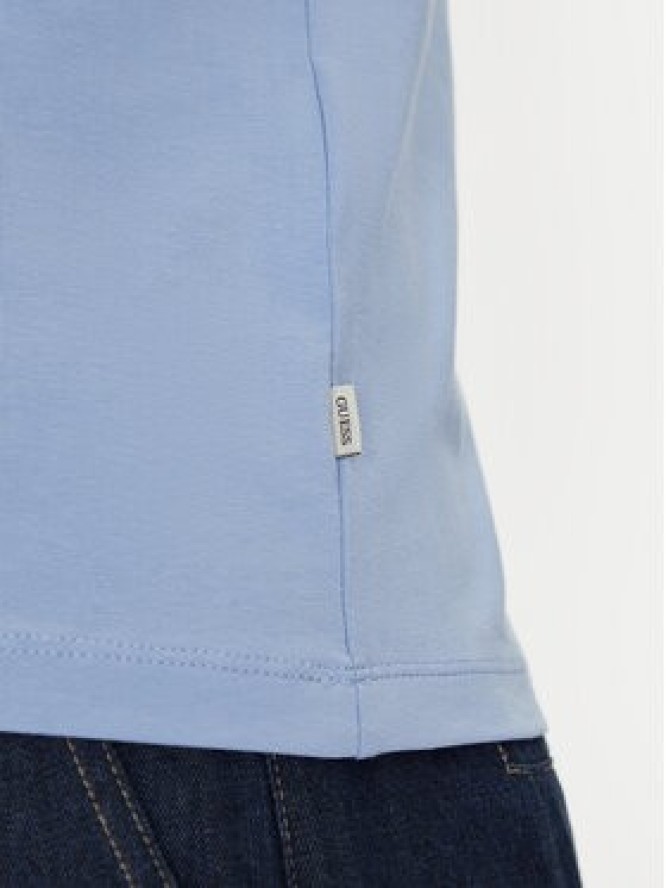 Guess Jeans T-Shirt W5RI54 J1314 Niebieski Regular Fit