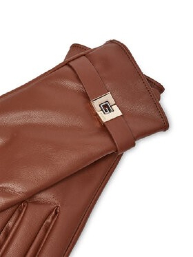 Guess Rękawiczki Damskie AW5188 NYL02 Brązowy