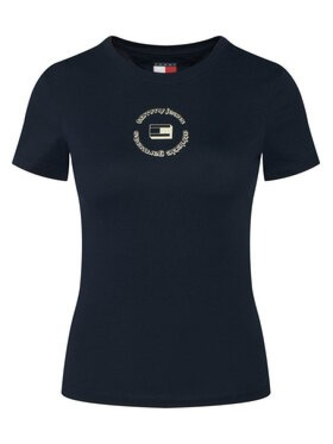Tommy Jeans Komplet t-shirtów DW0DW23004 Kolorowy Slim Fit