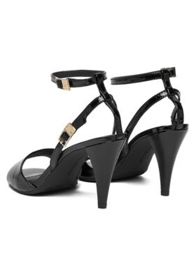 Tommy Hilfiger Sandały Th Elegant Patent Sandal FW0FW08961 Czarny